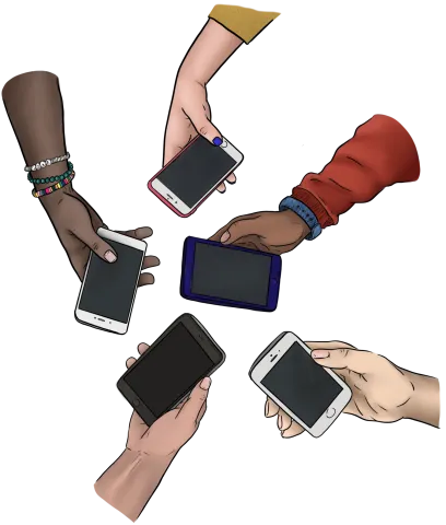 Sharing mobile phones